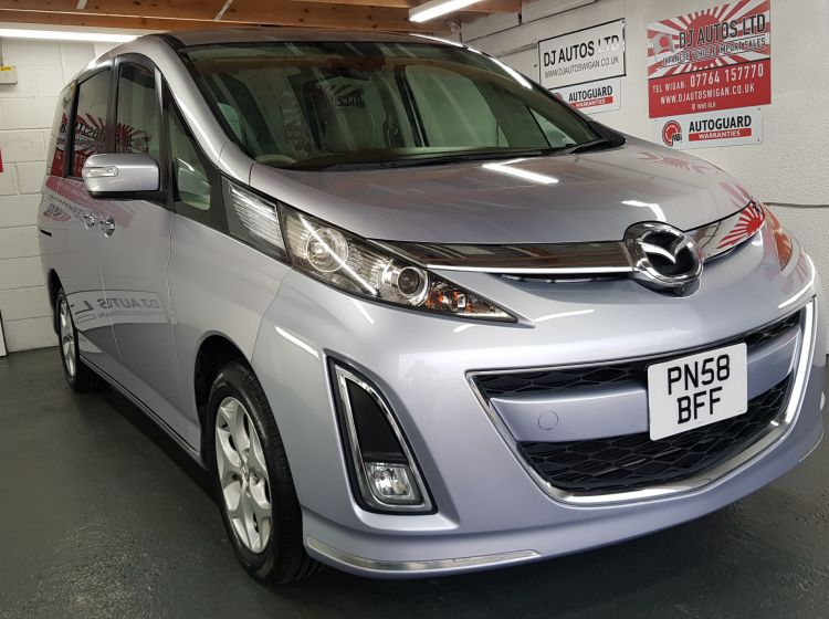 now sold thanks!!!!!!Mazda Biante 2.0 petrol automatic 8 seater purple jap import 2008 in stock  rear camera	twin electric side doors 2 x dvd screens,2 keys