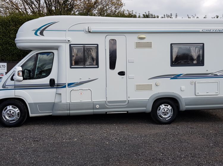 now sold thanks!!!!AUTO-TRAIL cheyenne 740s motorhome 2.3 diesel 4 Berth -twin single beds 2008 fsh 2 keys excellent condition px and finance welcome