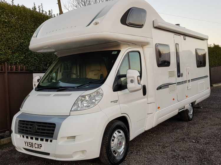 now sold thanks!!!!!!!!BESSACARR motorhome   large aircon unit snooper multimedia sat nav -px and finance welcome recent timing belt fitted 58 plate