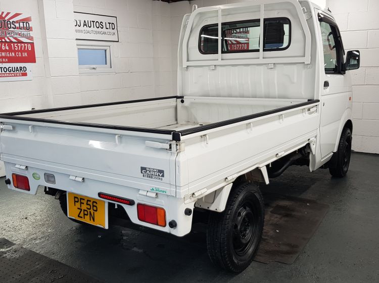 now sold thanks!!!!!!!106-Suzuki carry mini pick up 650cc japanese import 5 speed manual 2007- no vat 	in stock - please quote 106