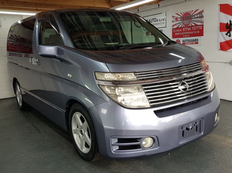 now sold thanks!!!!Nissan Elgrand 3.5 automatic 8 seater MPV day van corrosion free- grade 4 fresh import -only 58k miles warranted-quote 115
