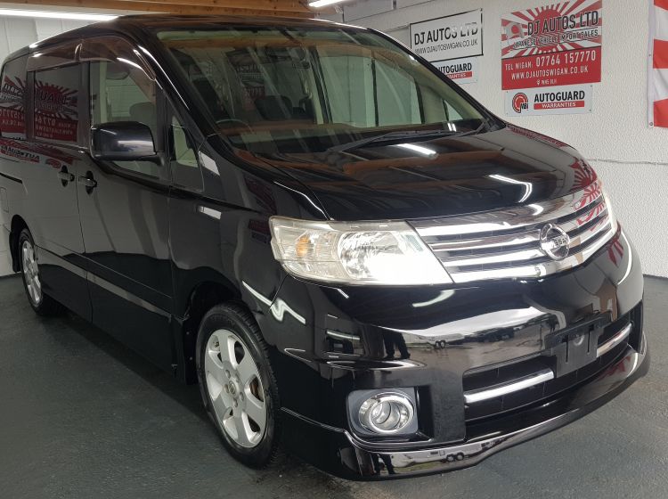 now sold thanks!!!!1Nissan Serena highway star 2.0 mpv automatic black jap import 8 seater 07 ready to go- twin electrical doors quote 135