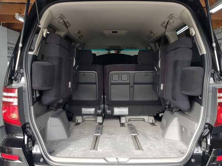 NOW SOLD THANKS!!!!!!!225-Toyota Alphard 2.4 black automatic 8 seater fresh japanese import 2007 excellent condition px and finance + warranty quote 225