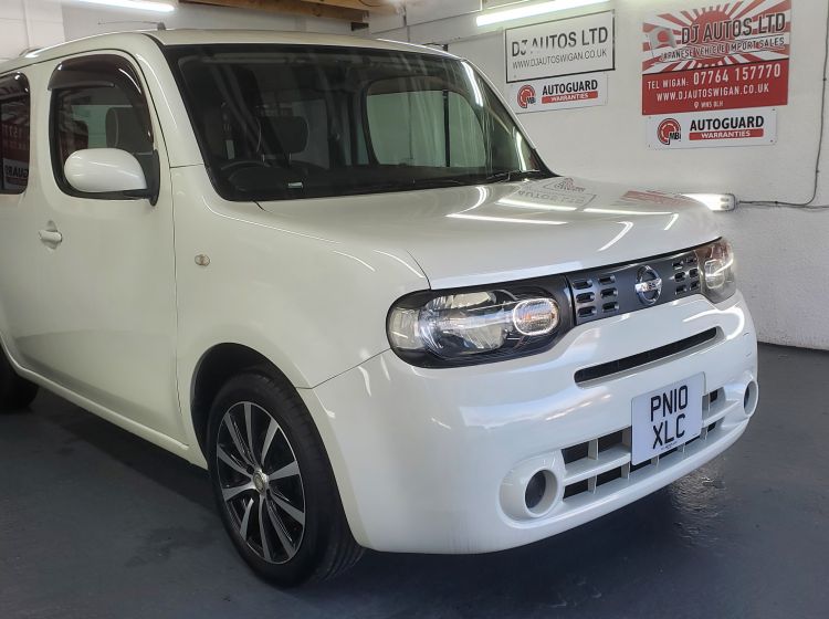 now sold thanks!!!!!!283-Nissan cube 1.5 automatic petrol fresh japanese import in white only 44k 2010  excellent condition px and finance poss-6 months warranty -please quote 283 to reserve me