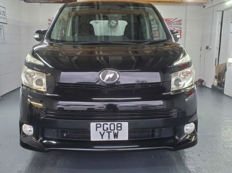 now sold thanks!!!!!!284-Toyota voxy 2.0 petrol automatic in black 8 seater 4 new tyres fitted japanese import 08 -excellent condition-px and finance poss 6 months warranty-please quote 284