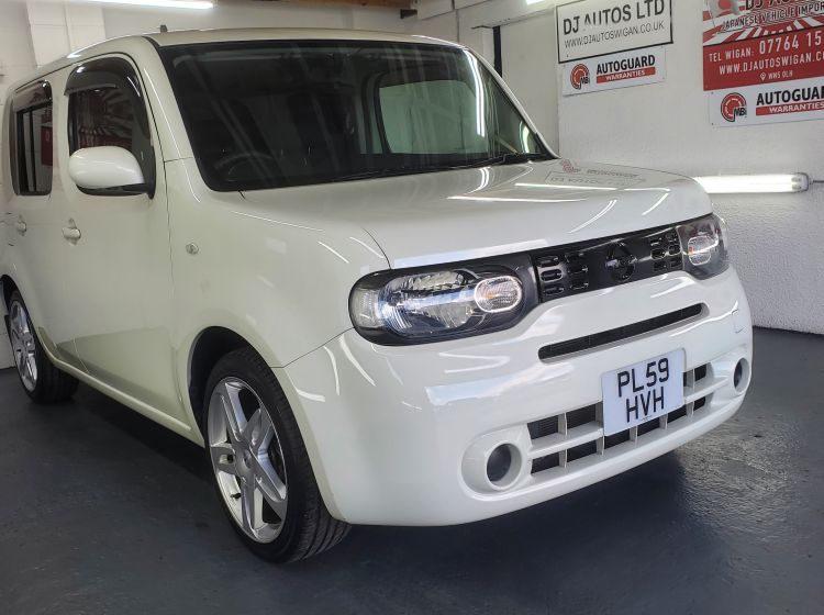 now sold!!!!!!!289-Nissan cube 1.5 auto white fresh japanese import bimta 45k miles 2010 Subtitle:	px poss 6 months warranty-please quote 289 to reserve