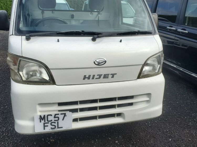 sold thanks!!!!!!!348-Daihatsu hi jet 660cc mini pick up 4wd 11k miles fresh japanese import 2007-corrosion free-please quote 348