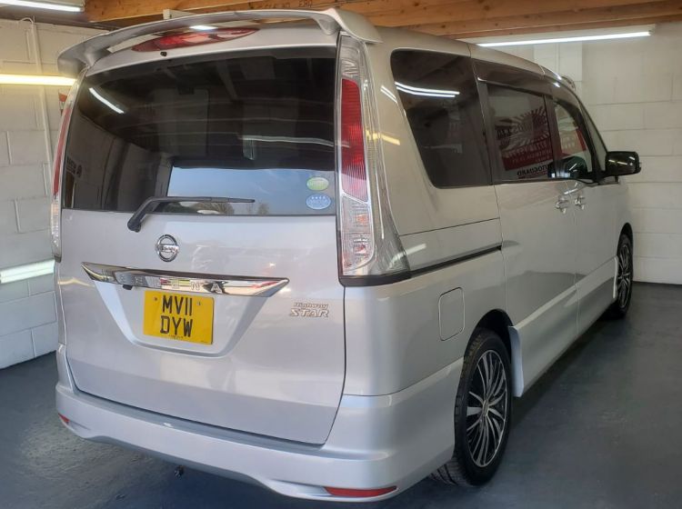 sold thanks!!!!!!!!!!350-Nissan serena 2.0 automatic 8 seater fresh japanese import only 32k miles 2011 px poss- 6 months nationwide warranty-please quote 350
