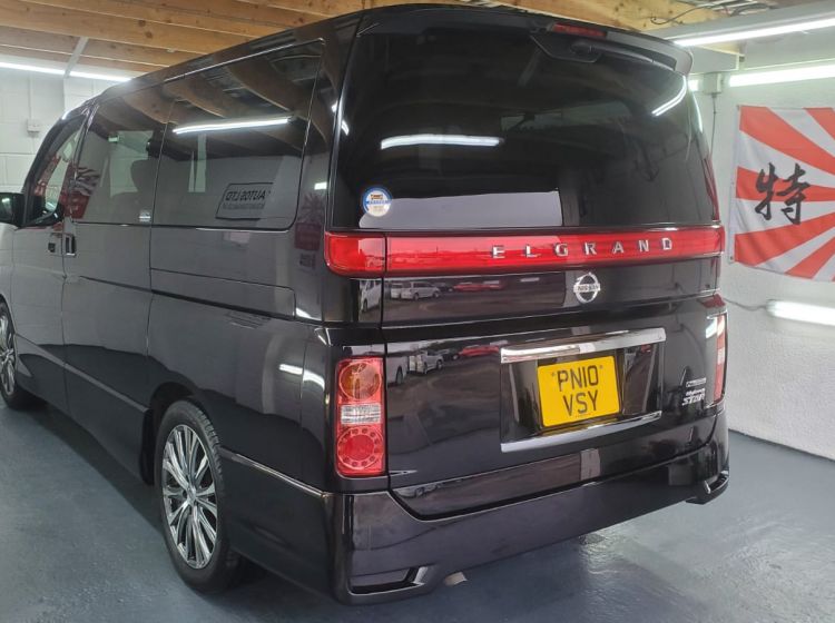 now sold thanks!!!!!!!!!354 Nissan Elgrand e51 2.5 automatic 8 leather seats black fresh japanese import 2010 only 47k miles	px and finance poss 6 months warranty -please quote 354
