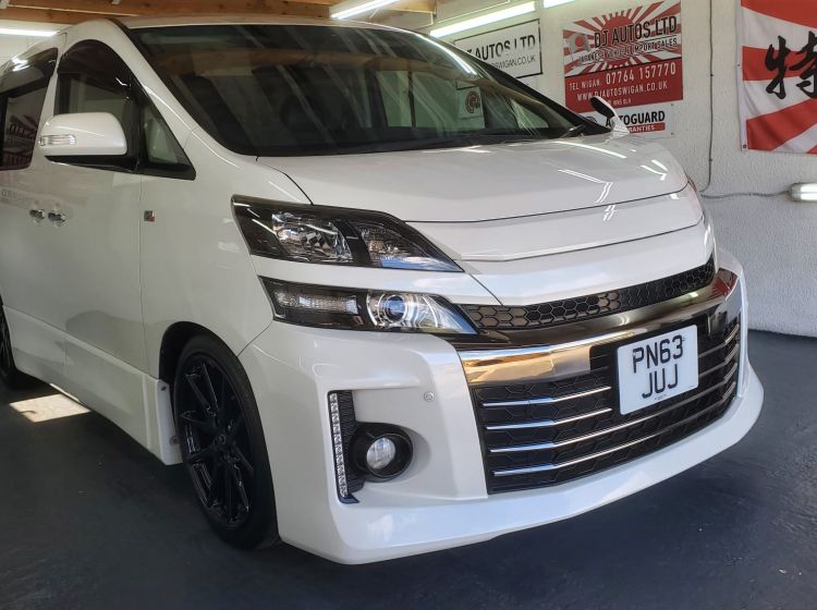 388-Toyota vellfire G S 2.4 auto japanese import only 42k miles 2014 in stock excellent condiotion 4.5 grade-warranted mileage- please quote 388 to reserve me