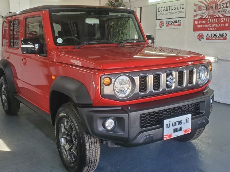 416-Suzuki jimny nomade 1.5 auto red 4wd new delivery miles japanese import 2025 - px and finance-ready to go- to reserve please quote 416