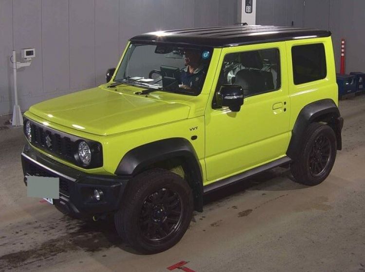 444-Suzuki jimny sierra 1.5 manual yellow black roof japanese import 8000 miles 2024	due in september- please quote 444