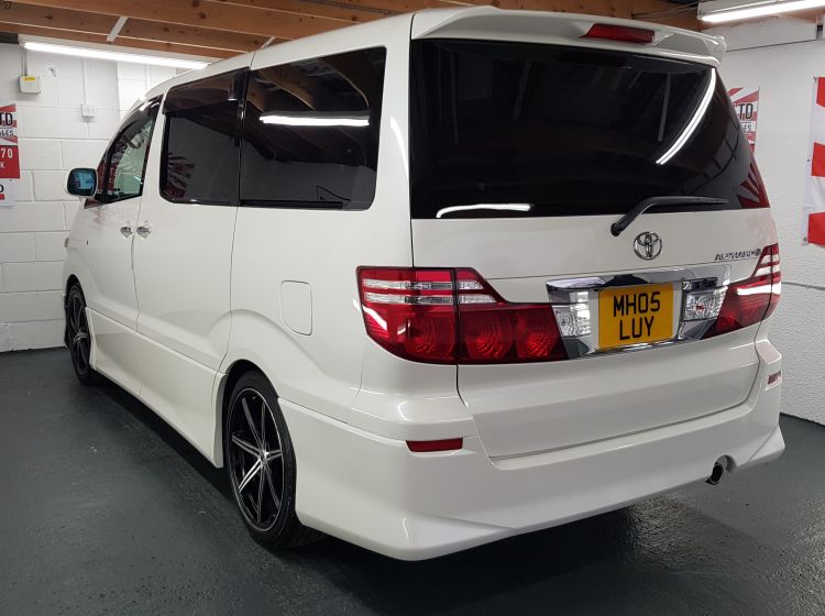 now sold thanks!!!Toyota Alphard 2.4 white petrol automatic 8 seater mpv fresh japanese import 2005 excellent condition corrosion free quote stock 71