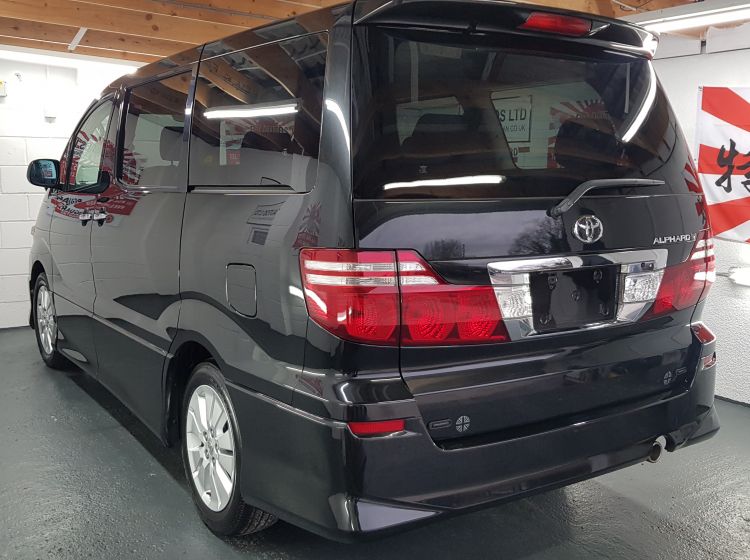 now sold thanks!!!!!!!!Toyota Alphard 2.4 black petrol automatic 8 seater mpv japanese import corrosion free in stock 58k miles excellent condition quote 73