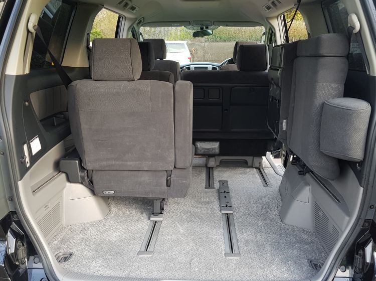 now sold thanks!!!!!!!!Toyota Alphard 2.4 black petrol automatic 8 seater mpv japanese import corrosion free in stock 58k miles excellent condition quote 73