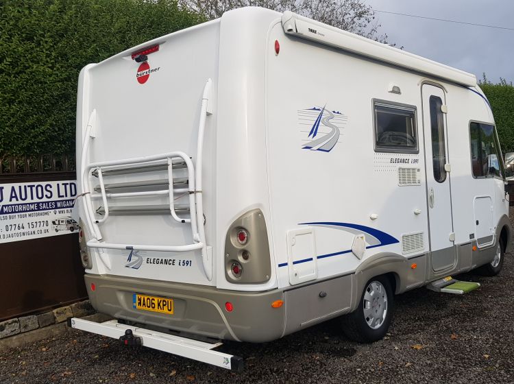 now sold thanks!!!!!!Burstner-Elegance-i591motorhome 3/4 berth 4 seatbelts 2006 with extras excellent condition px and finance 6 months warranty