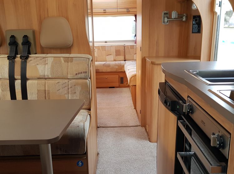 now sold thanks!!!!!!bailey approach 760 se motorhome 6 berth 6 seatbelts 1 owner 	 excellent alround condition extras 2013