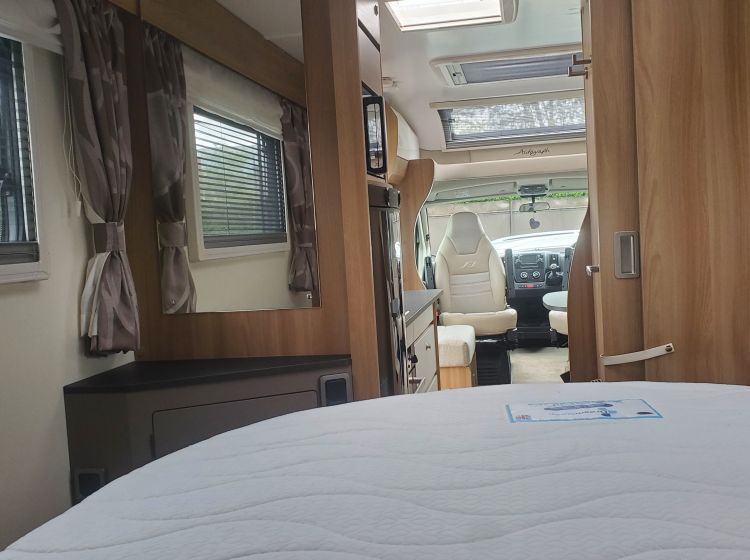 sold thanks!!!!!!!BAILEY APPROACH AUTOGRAPH 794i MOTORHOME 4 berth 4 belts island bed 3K miles 1 owner from new px and finance possible- 12 months warranty