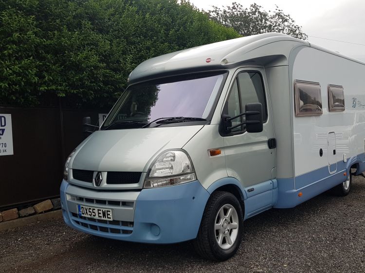 now sold thanks!!!!!Burstner delfin 680 motorhome lowline 4 berth 4 seatbelts french bed 55 reg excellent condition px and finance 6 months warranty