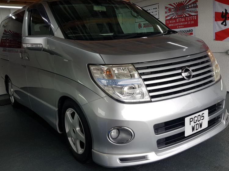 now sold thanks!!!!!!Nissan Elgrand 2.5 automatic 8 seater silver jap import only 48k miles in stock excellent condition px and finance 6 months warranty