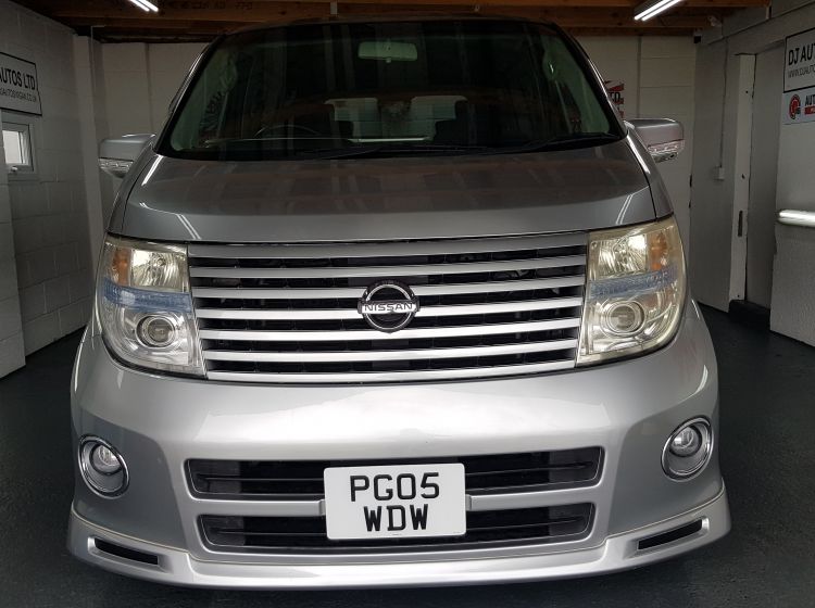now sold thanks!!!!!!Nissan Elgrand 2.5 automatic 8 seater silver jap import only 48k miles in stock excellent condition px and finance 6 months warranty