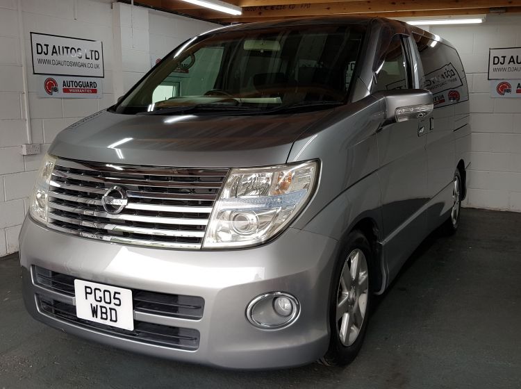 now sold thanks!!!!!!!!!!Nissan Elgrand 2.5 automatic 8 seater grey MPV jap import 2005 px finance excellent alround condition 6 months warranty