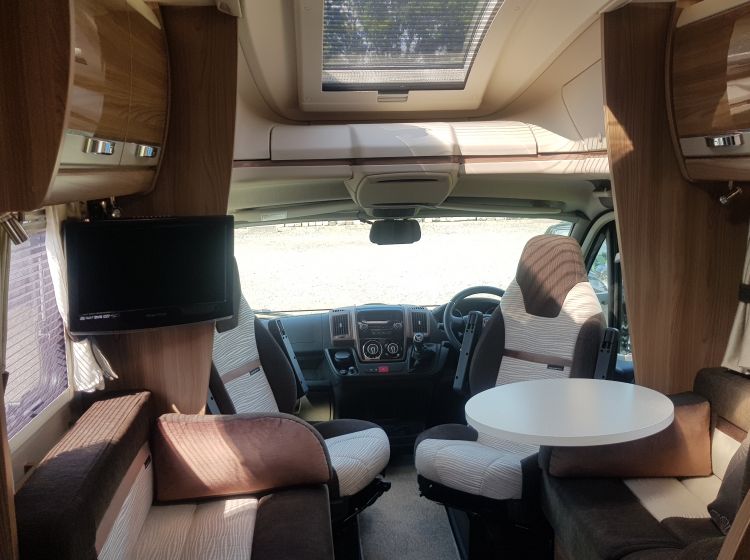 now sold thanks!!!!!Swift kontiki 635 black edition 4 berth motorhome garage fixed rear bed 2016 excellent condition px and finance 6 months warranty