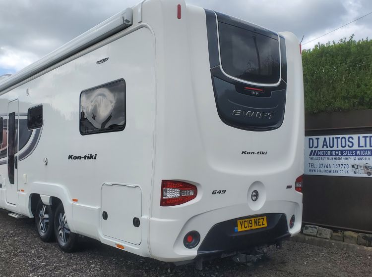 Sold thanks!!!!SWIFT KON-TIKI 649 auto new shape 6 berth Px possible 12 months nationwide warranty